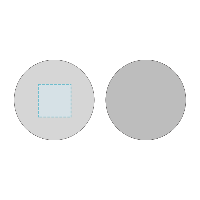 Fles met kristalhelder deksel